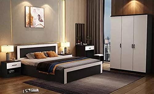 The MM Furniture store: Royal Laminated Engineered Wood Queen Size Bed with Box Storage