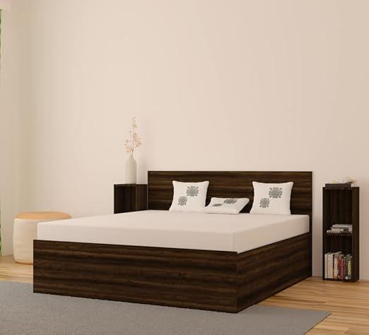 The MM Furniture Store: Hunter King Size Bed with Box Storage and 2 Side Stand Box for Bedroom