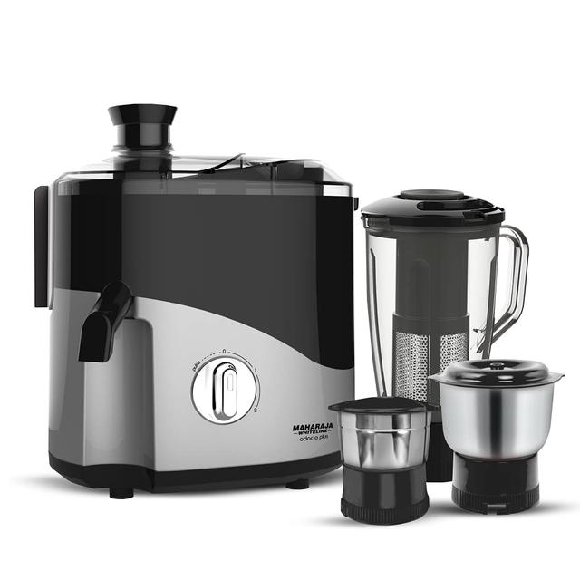 Maharaja Whiteline Odacio Plus 550-Watt Juicer Mixer Grinder With 3 Versatile Jars