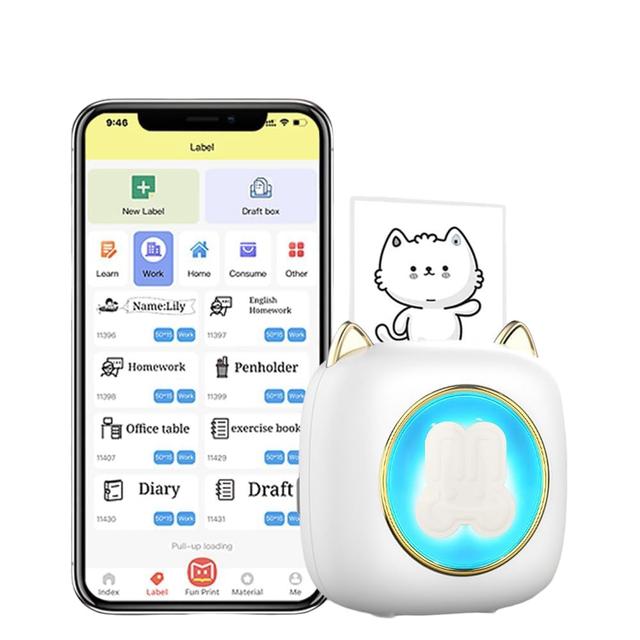 CASON Portable Mini Pocket Printer for Kids