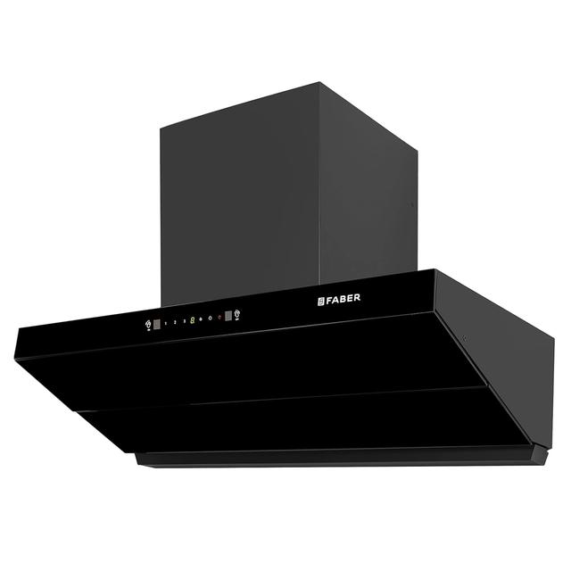 Faber Artemis 90cm 1200m³/hr Filterless Kitchen Chimney