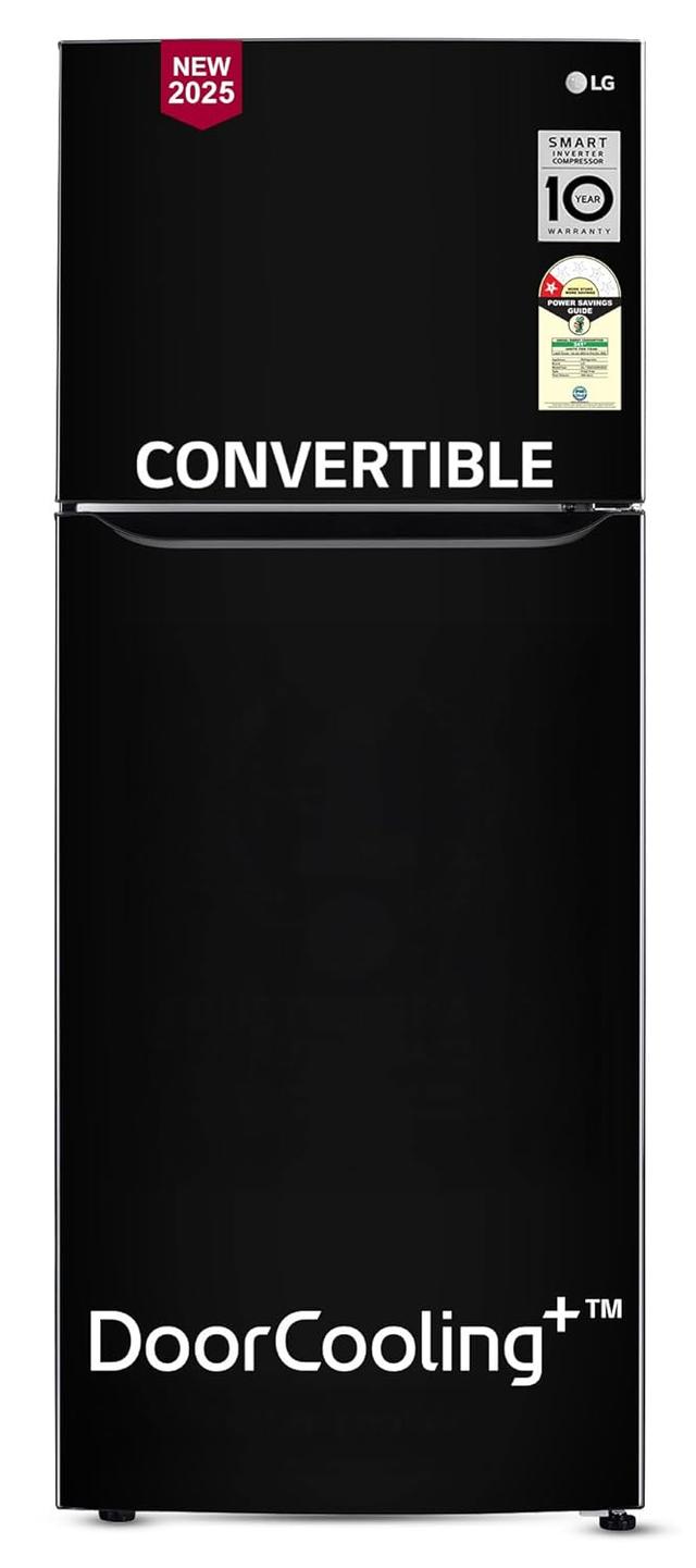 LG 446 L, 1 Star, Convertible, Door Cooling+, Smart Inverter Compressor, Frost Free Double Door Refrigerator