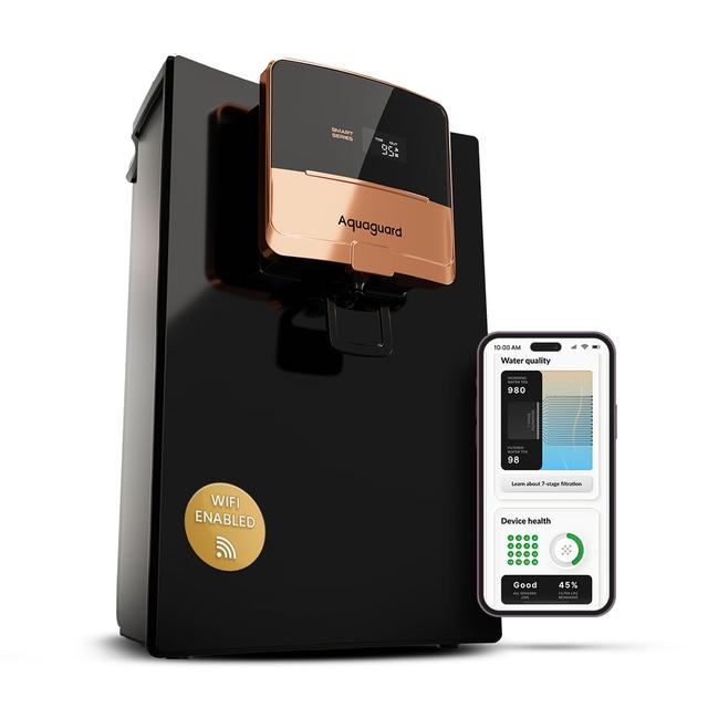 Aquaguard Ritz Pro RO+UV+Copper I Stainless Steel Tank