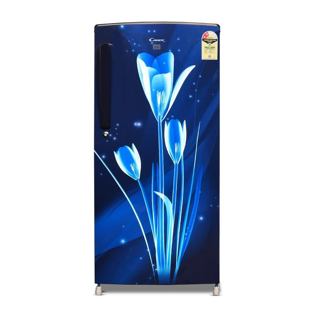 CANDY 185 L 2 Star Direct Cool Single Door Refrigerator with Flower Pattern