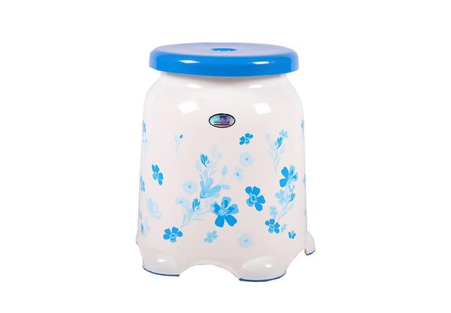 Nilkamal STL27F Strong and Durable Plastic Seating Stool for Home