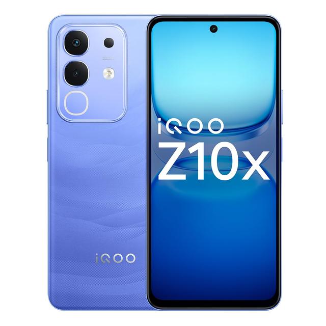iQOO Z10x 5G (Ultramarine, 6GB RAM, 128GB Storage)
