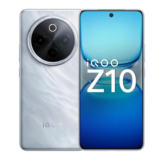 iQOO Z10 5G (Silver, 8GB RAM, 128GB Stroage)