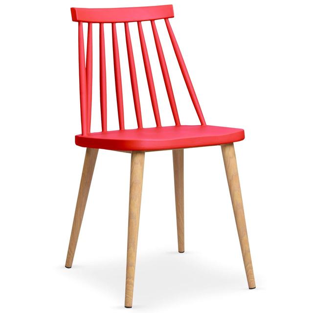 Finch Fox Scandinavian Chairs Trouville Rouge Stylish Modern Furniture Plastic Chairs