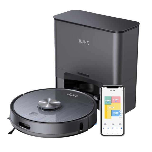 ILIFE T20s Robotic Vacuum Cleaner with Advanced LDS Navigation