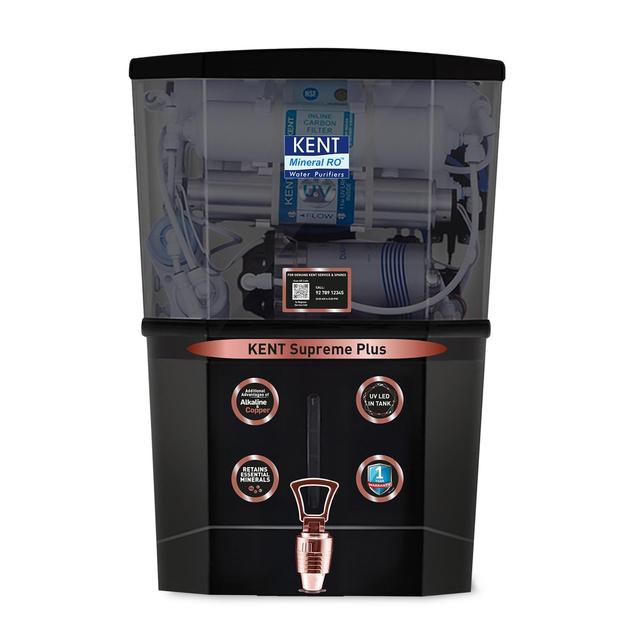KENT Supreme Plus Alkaline+Copper RO WaterPurifier