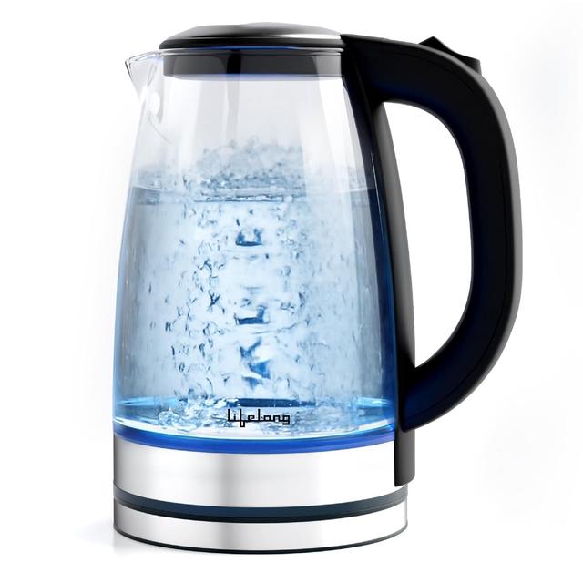 Lifelong Glass Electric Kettle 1.8L