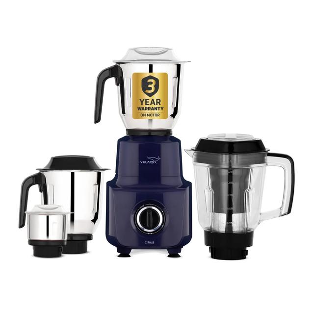 V-Guard Plastic Citius 750 Watt Juicer Mixer Grinder