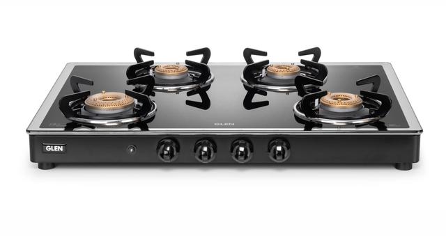 Glen Apex LPG Gas Stove 4 Burner Auto Ignition
