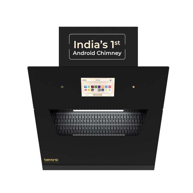 Beyond Appliances Eris 60cm Auto Clean Slant Kitchen Chimney