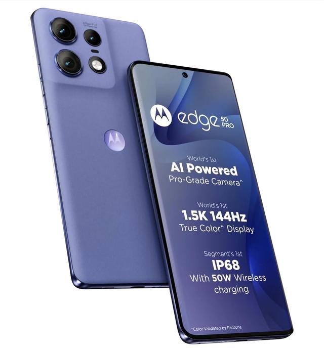 Motorola Edge 50 Pro 5G with 125W Charger
