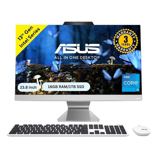 ASUS A3402 23.8" FHD, 13th Gen, Intel Core i5-1335U, All-in-One PC