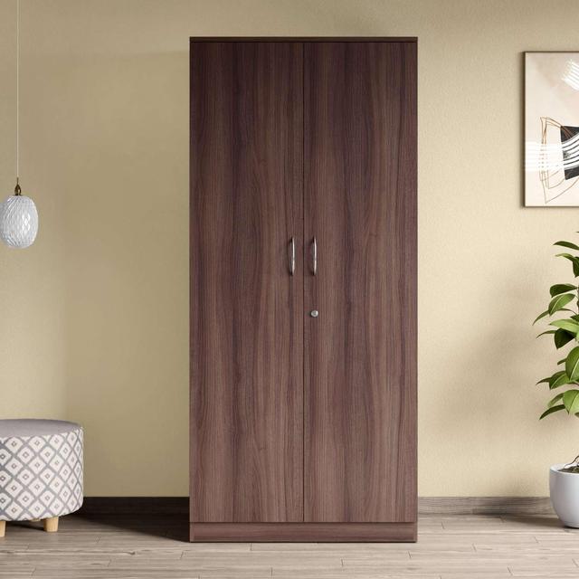 GODREJ INTERIO Wardrobe EWA 2-Door Engineered Wood Wardrobe for Clothes