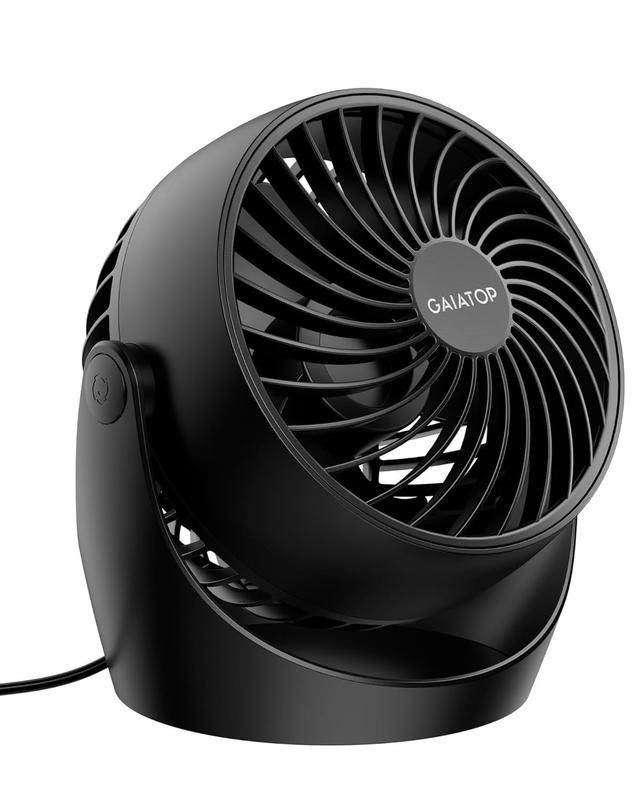 Gaiatop Portable Air Circulator Table Fan