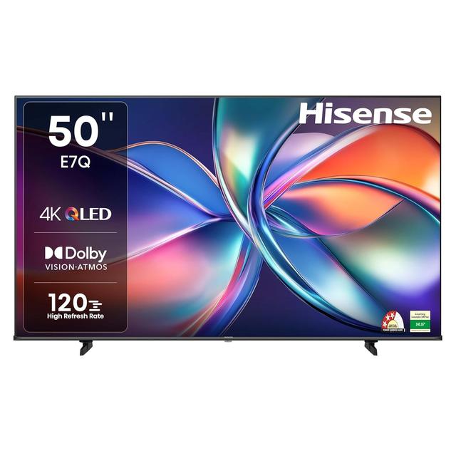 Hisense 126 cm (50 inches) E7Q Series 4K Ultra HD Smart QLED TV