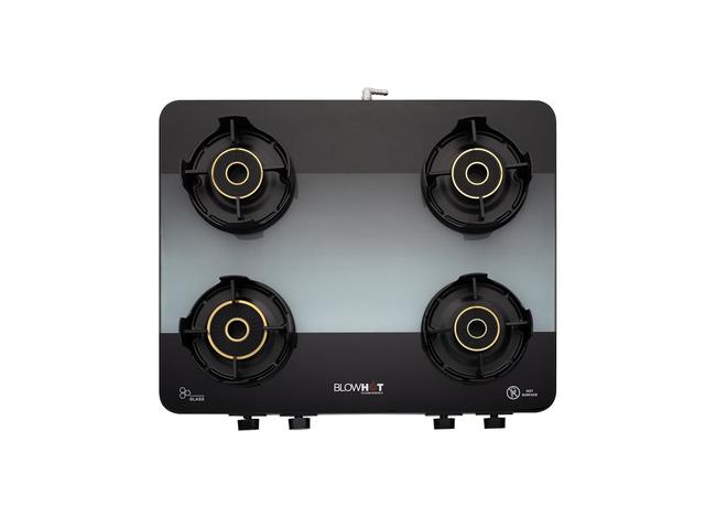 BLOWHOT Premium Sapphire Design 4 Burner Cooktop