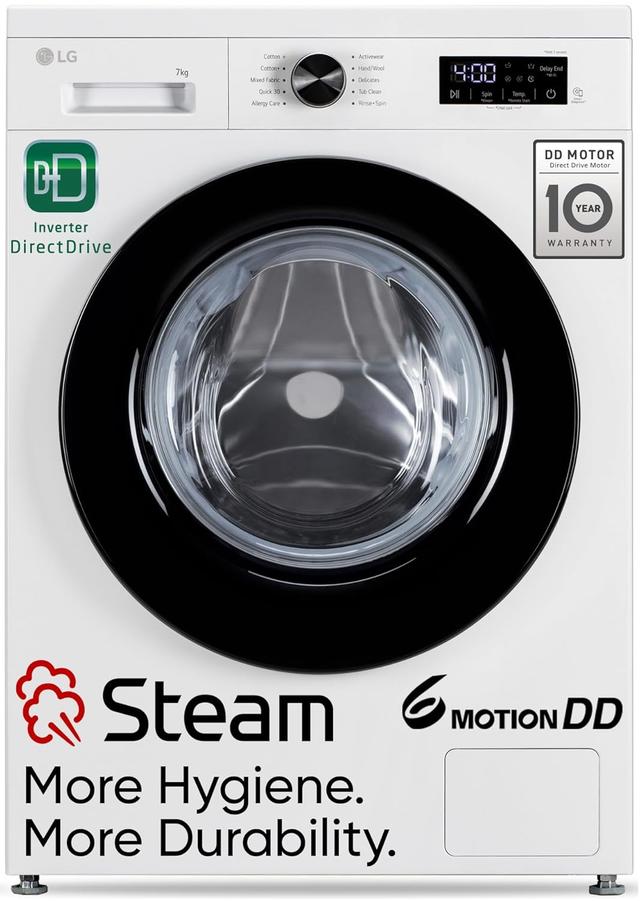LG 7 Kg 5 Star Steam
