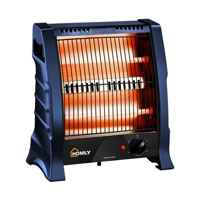 Homly Ritz 800 Watts Halogen Room Heater with Dual Heating Tubes
