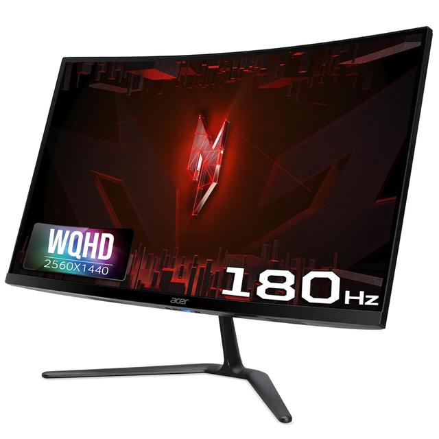 Acer ED270U S3 27 Inch WQHD 2560x1440 1500R Curved Gaming Backlit LED LCD Monitor I 1MS VRB