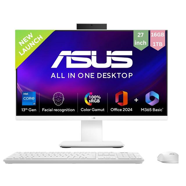 ASUS AiO V470 ,13th Gen Intel Core i7-13620H, 27" FHD,100Hz,All-in-One