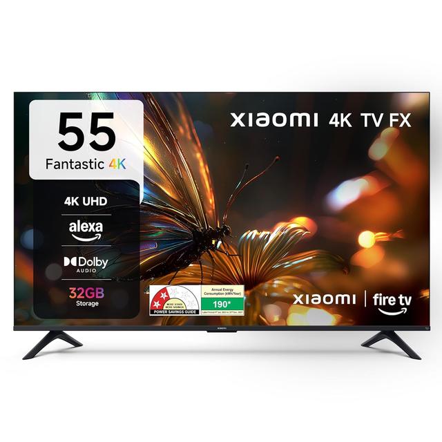 Xiaomi 138 cm (55 inch) FX Ultra HD 4K Smart LED Fire TV L55