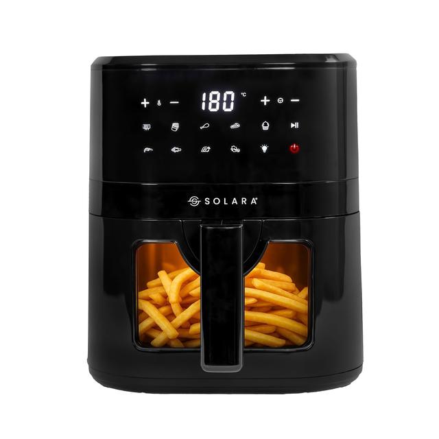 SOLARA Air Fryer For Home 4.5L with See Through Window