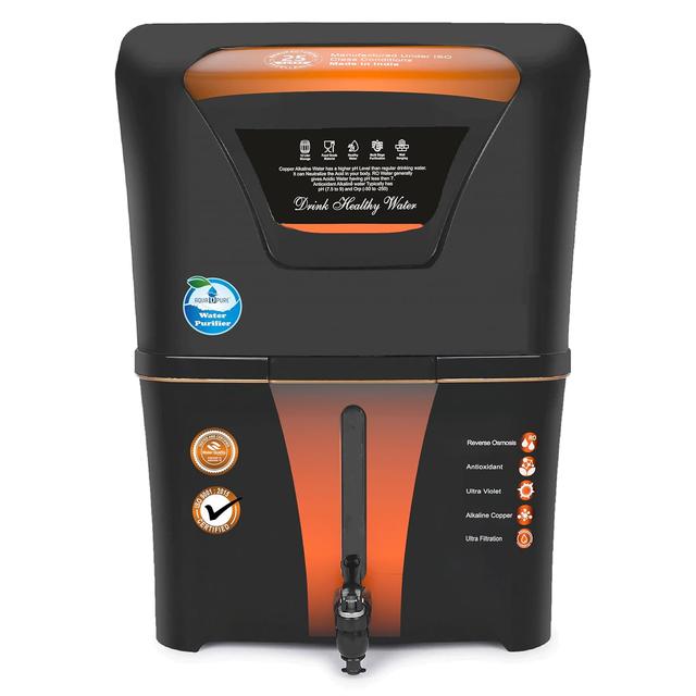 AQUA D PURE 4 in 1 Copper RO Water Purifier with 10 Stage Purification Filtration