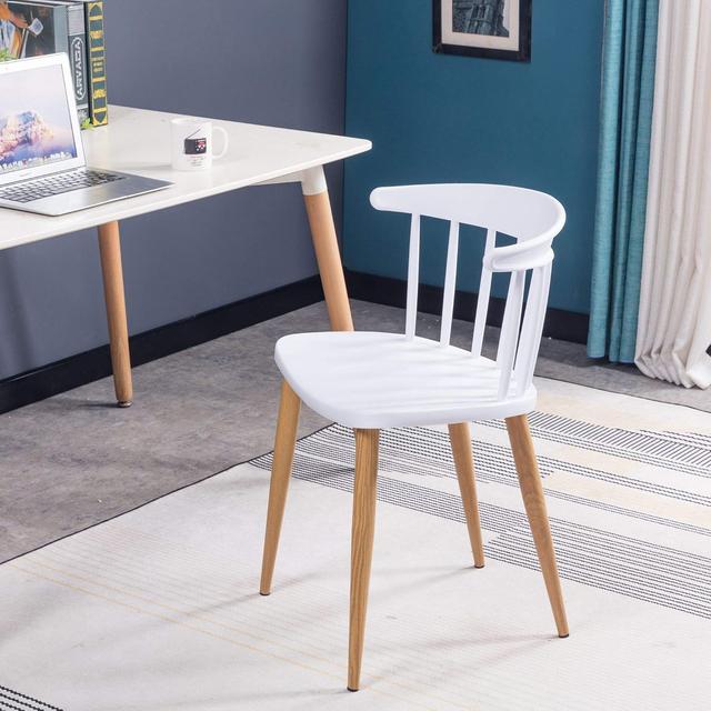 Finch Fox Scandinavian Stylish & Modern Furniture Plastic Chairs for Cafeteria Seating/Dining Chair/Side Chair/Kitchen/Restaurants/Hotels