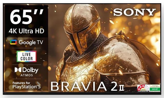 Sony 164 cm (65 inches) BRAVIA 2M2 Series 4K Ultra HD Smart LED Google TV
