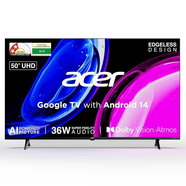 acer 127 cm (50 inches) Ultra I Series 4K Ultra HD Smart LED Google TV