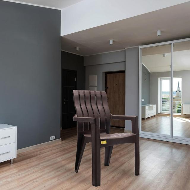 Patiofy Chair for Living Room/Plastic Chair Set of 1/ Plastic Chairs for Living Room