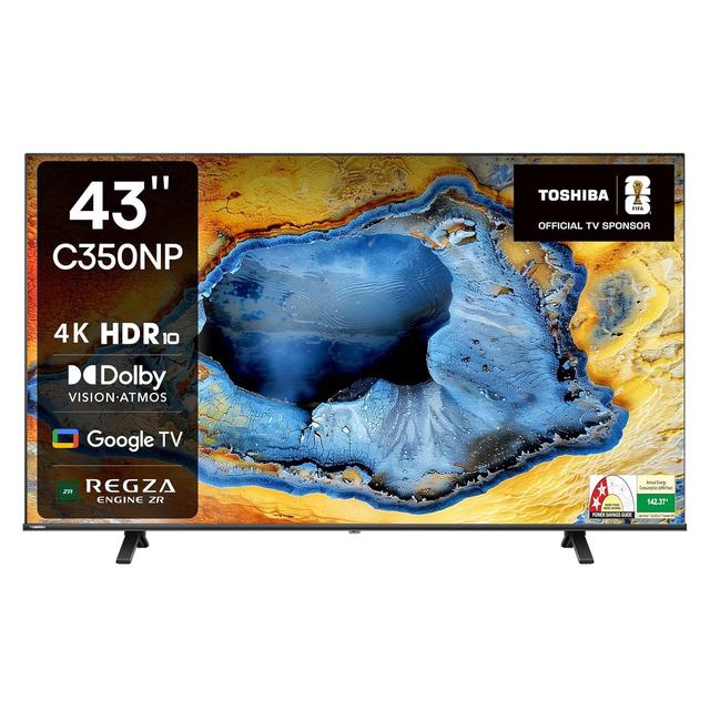 TOSHIBA 108 cm (43 inches) C350NP Series 4K Ultra HD