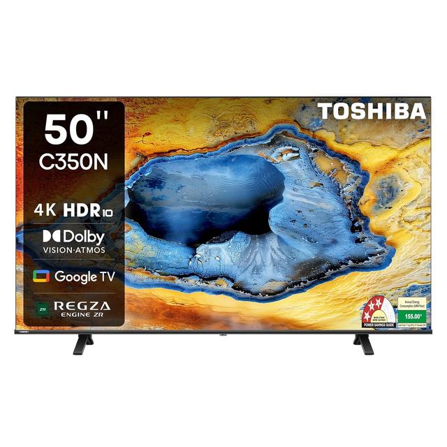 TOSHIBA 126 cm (50 inches) C350NP Series 4K Ultra HD Smart LED Google TV